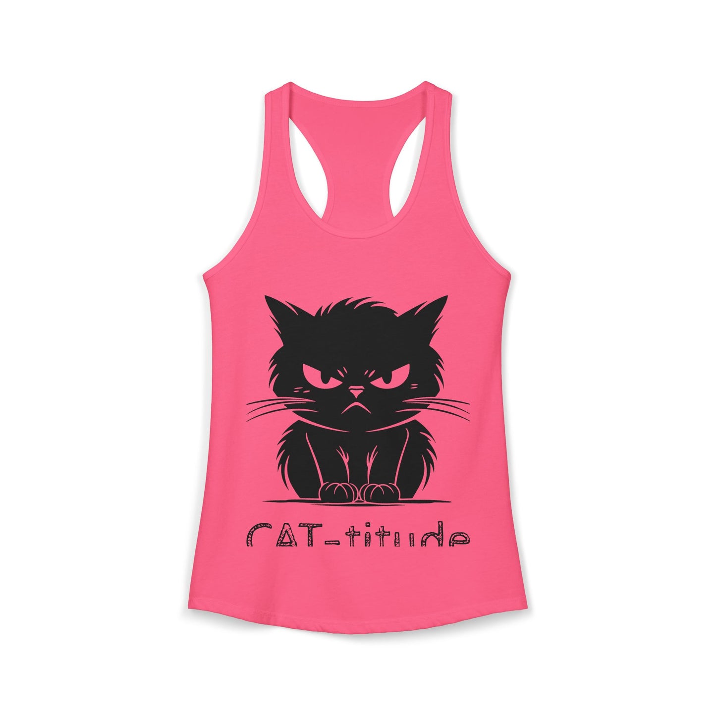 CAT-titude Women's Racerback Tank