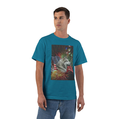 American Malamute Men's Short-Sleeve Crewneck Tee