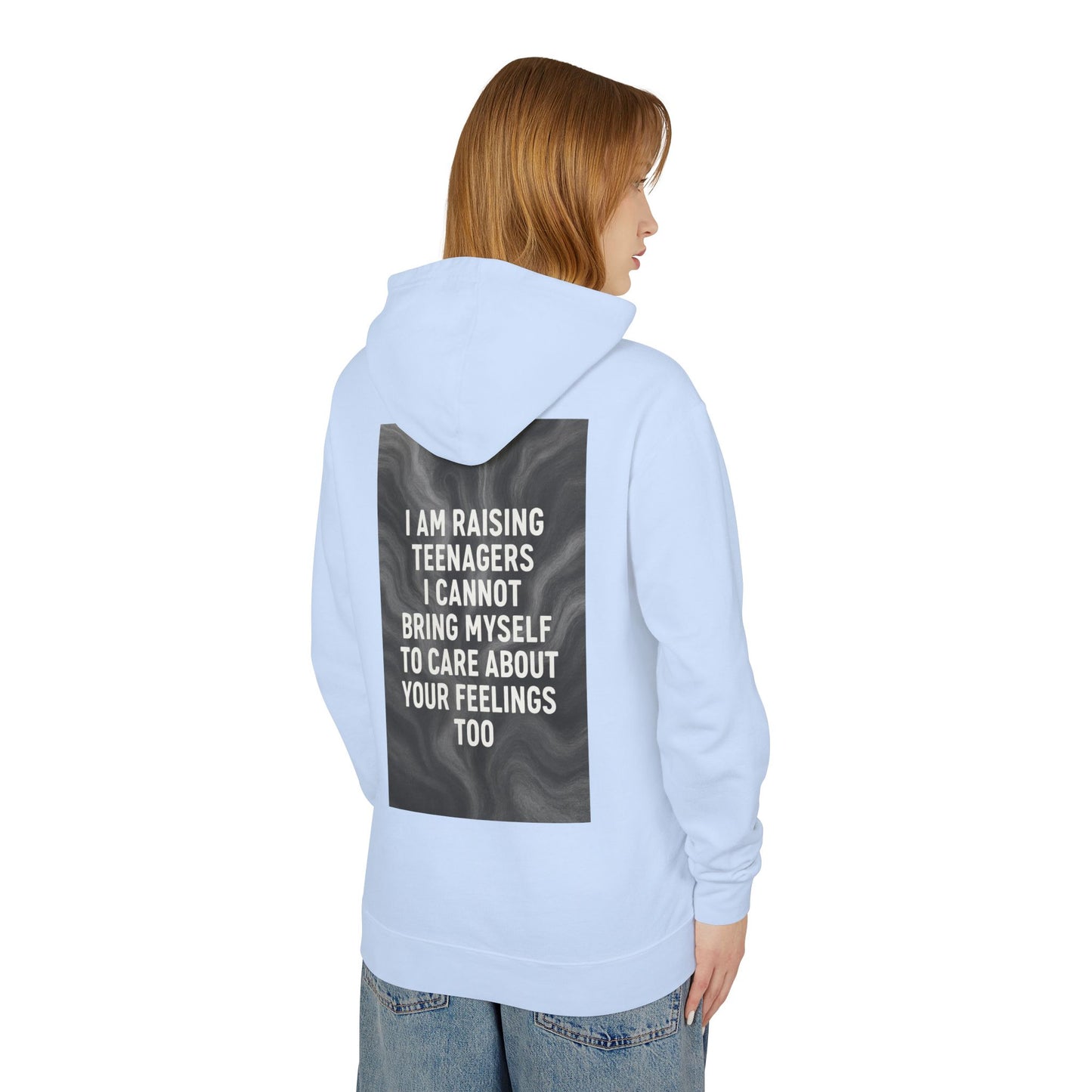 Raising Teenagers Unisex Lightweight Hoodie