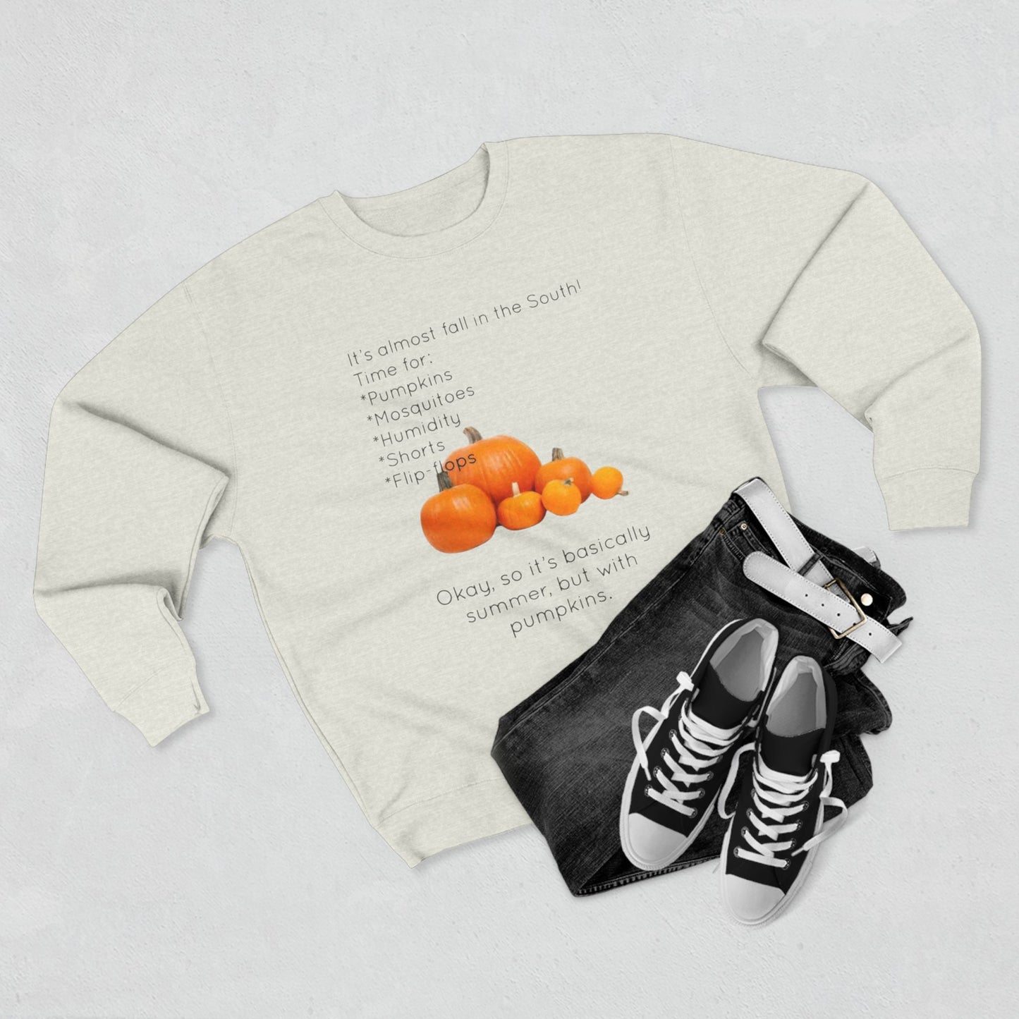 Fall In The South Unisex Crewneck Sweatshirt
