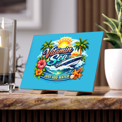 Vitamin Sea Ceramic Photo Tile