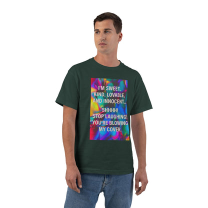 Blowing My Cover Men's Short-Sleeve Crewneck Tee
