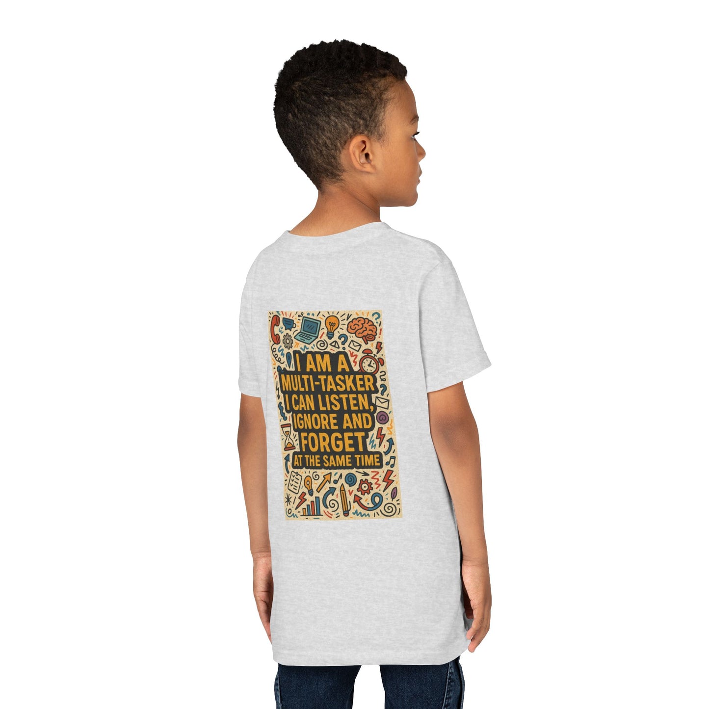 Multi-Tasker Youth Unisex Short Sleeve Crewneck Tee