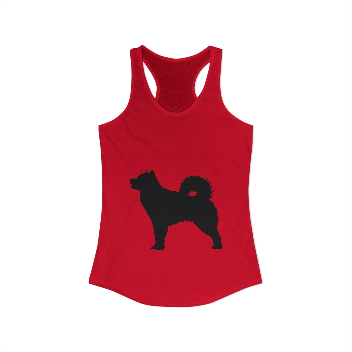Malamute Silhouette Women's Racerback Tank