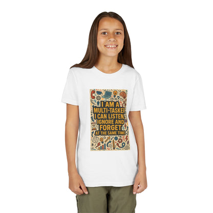 Multi-Tasker Youth Unisex Short Sleeve Crewneck Tee