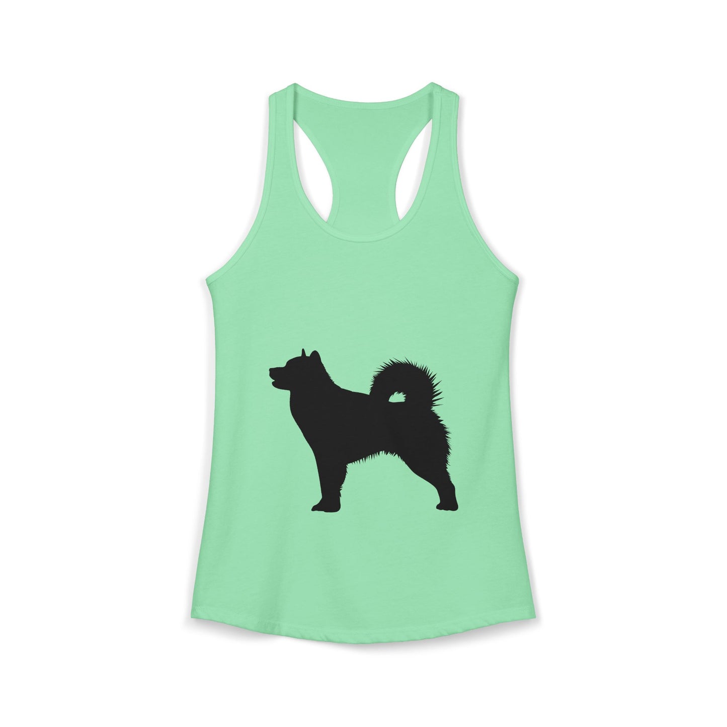 Malamute Silhouette Women's Racerback Tank