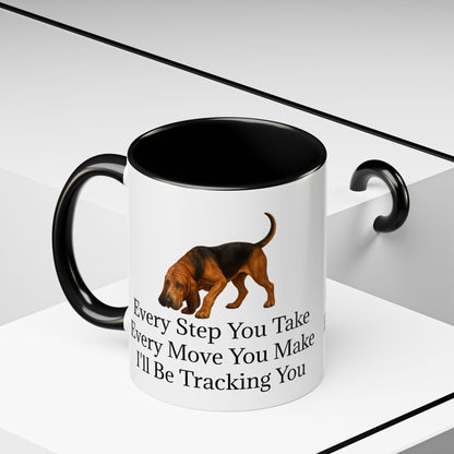 Tracking You 2-Tone Coffee Mug