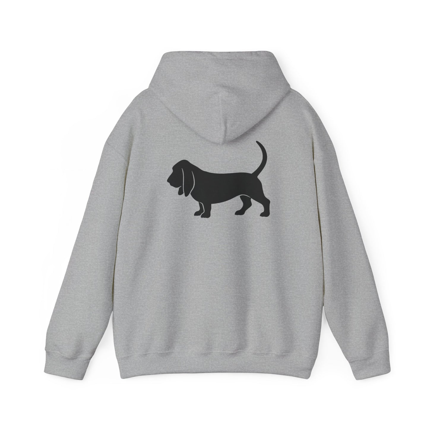 Basset Silhouette Unisex Hoodie