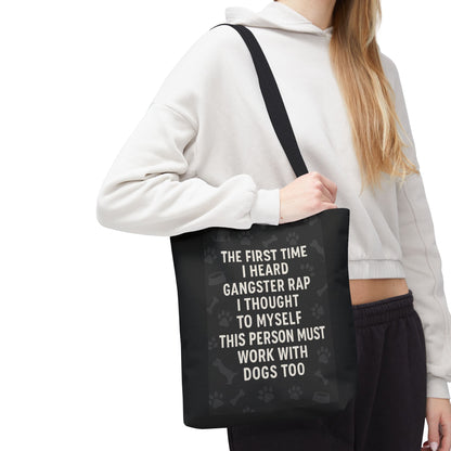 Gangster Rap Tote Bag