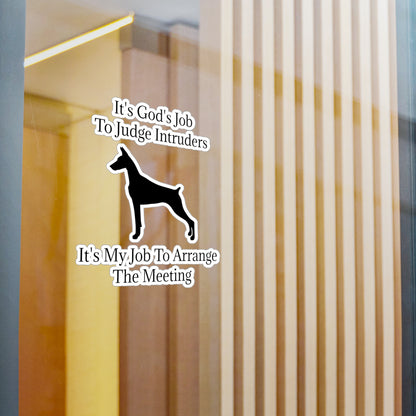 Arrange The Meeting Vinyl Decal