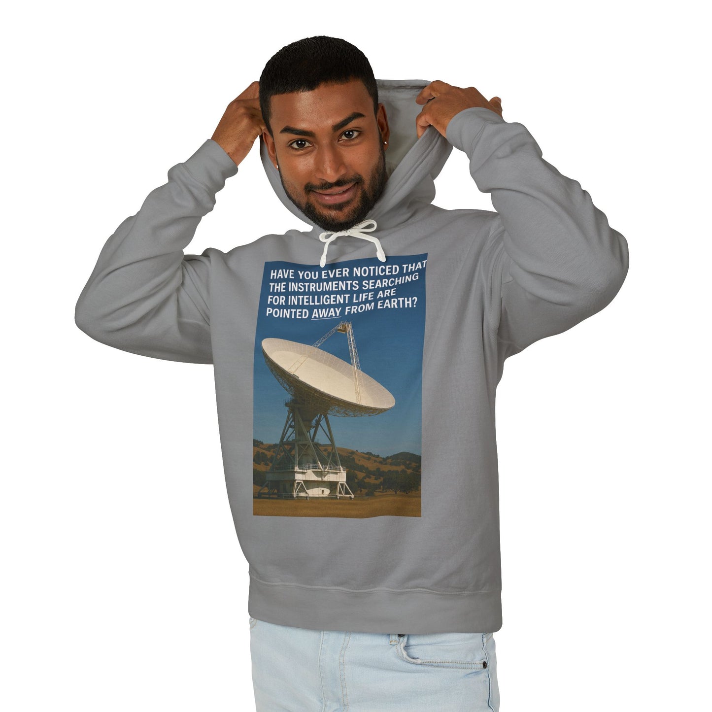 Intelligent Life Unisex Lightweight Hoodie