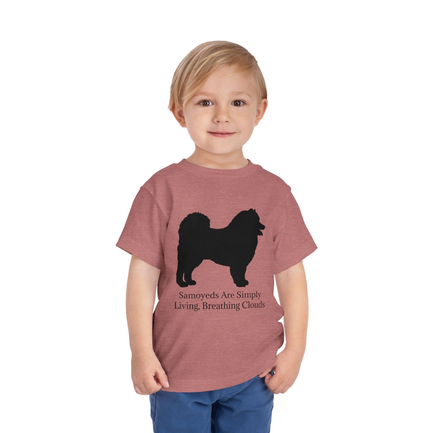 Clouds Toddler Unisex Short Sleeve Crewneck Tee