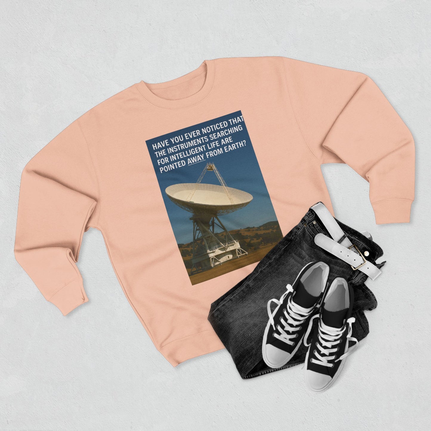 Intelligent Life Unisex Crewneck Sweatshirt