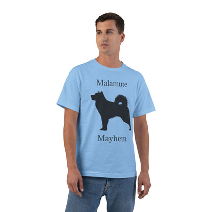 Malamute Mayhem Men's Short-Sleeve Crewneck Tee