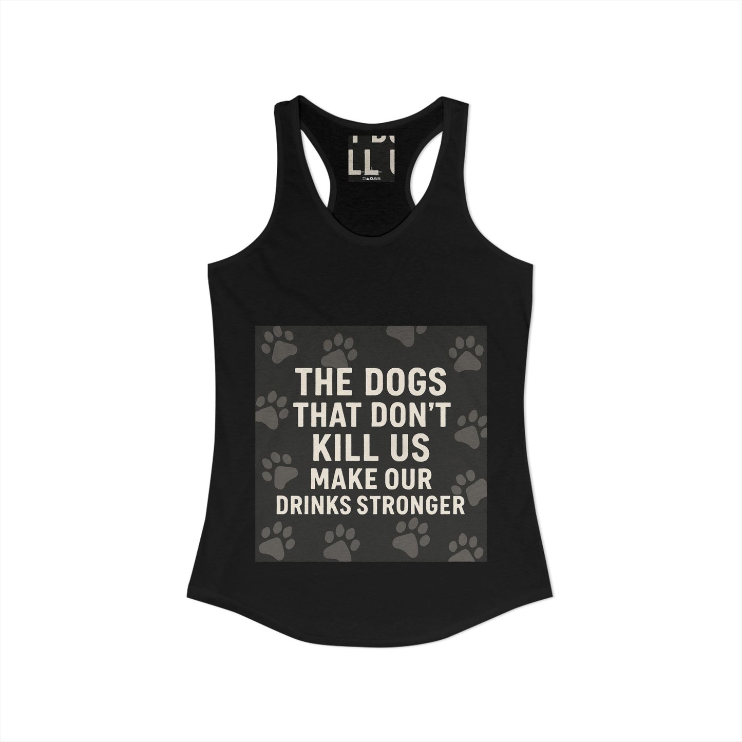 Drinks Stronger Women's Racerback Tank