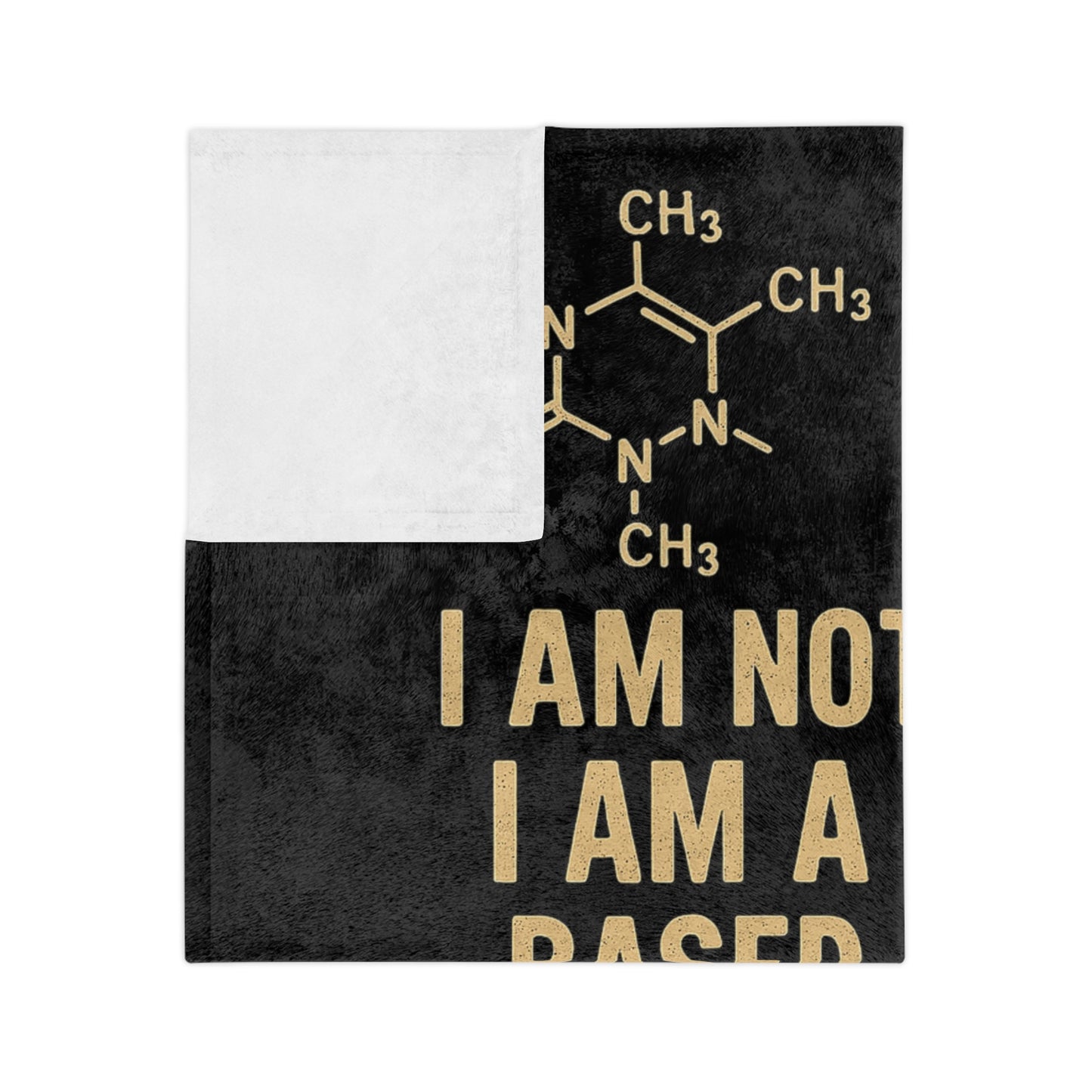 Not An Addict Velveteen Microfiber Blanket