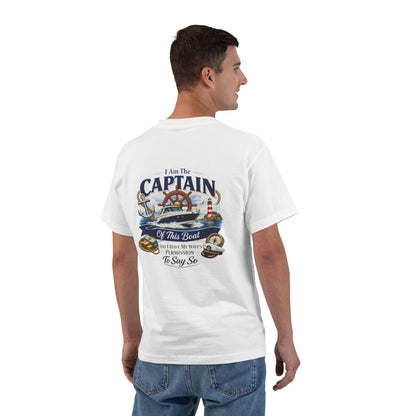 Captain Men's Short-Sleeve Crewneck Tee