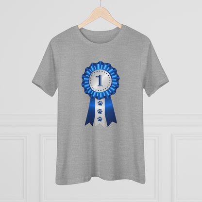 Show Ribbon Women's Short Sleeve Crewneck Tee