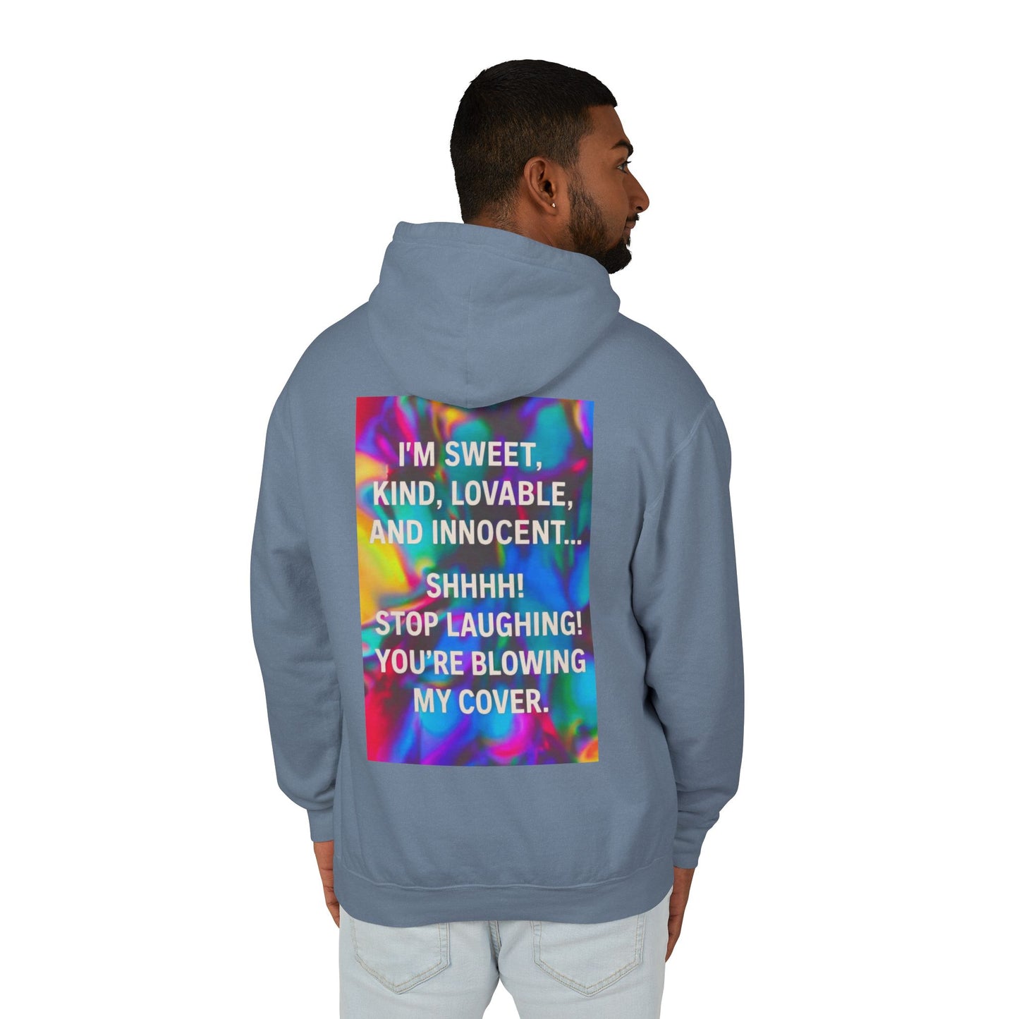 Blowing My Cover Unisex Lightweight Hoodie