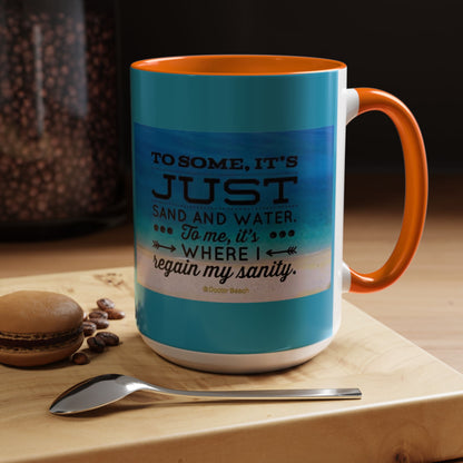 Dr. Beach 2-Tone Coffee Mug