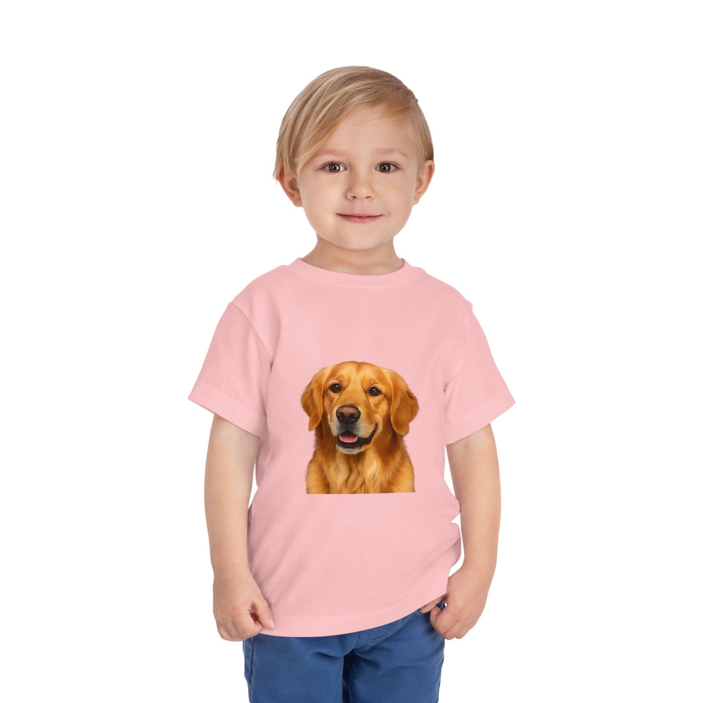 Golden Head Toddler Unisex Short Sleeve Crewneck Tee