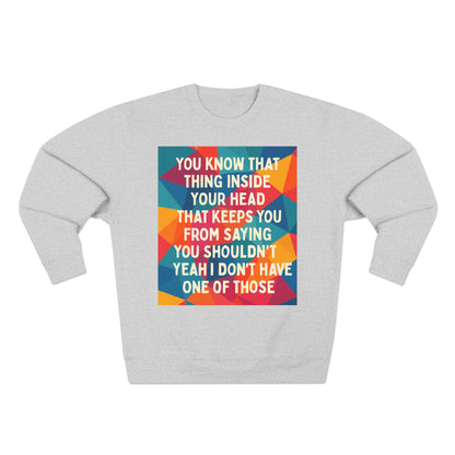 No Filter Unisex Crewneck Sweatshirt
