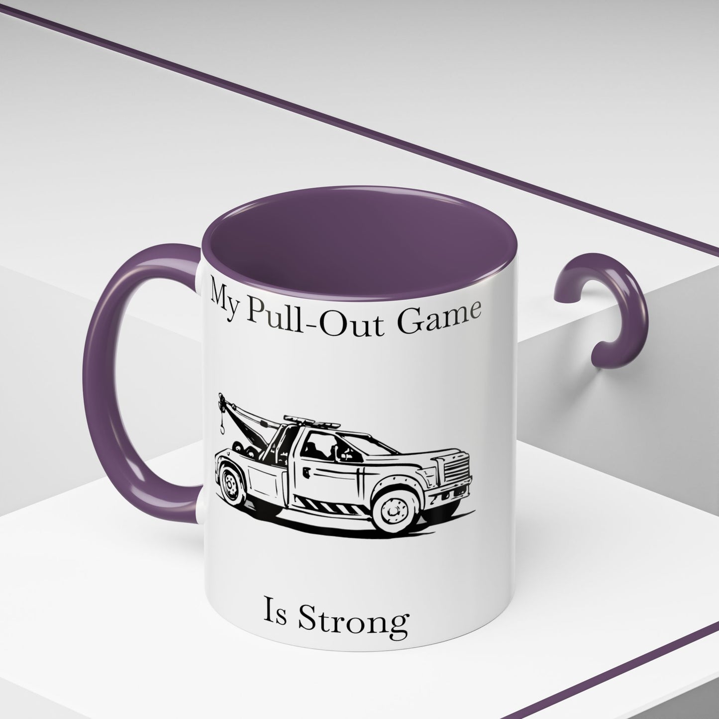 Pull Out Wheel Lift Tow Truck 2-Tone Coffee Mug