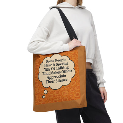 Special Way Of Talking Tote Bag