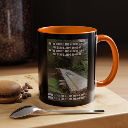 Semi Sleeps 2-Tone Coffee Mug