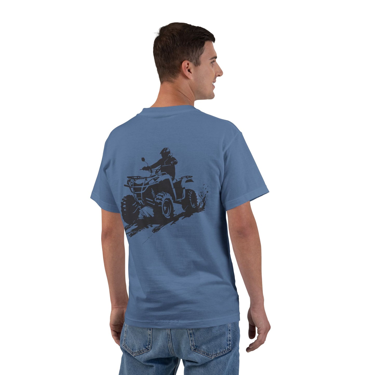 Slingin' Mud Quad Men's Short-Sleeve Crewneck Tee