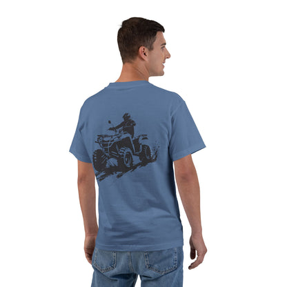 Slingin' Mud Quad Men's Short-Sleeve Crewneck Tee