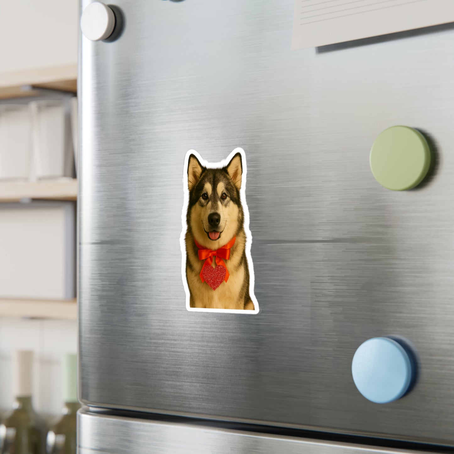 Cupid's Companion Malamute Vinyl Decal