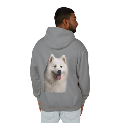 Samoyed Head Unisex Lightweight Hoodie