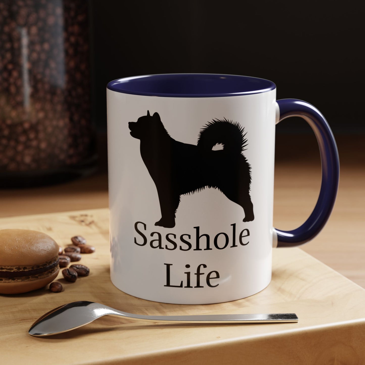 Sasshole Life 2-Tone Coffee Mug