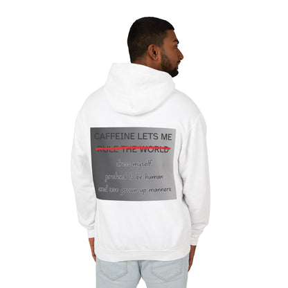 Caffiene Lets Me Unisex Lightweight Hoodie