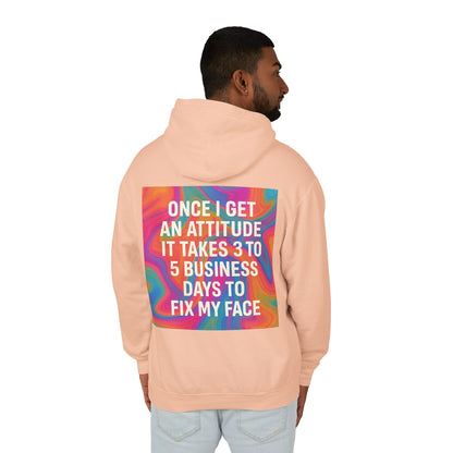 Fix My Face Unisex Lightweight Hoodie