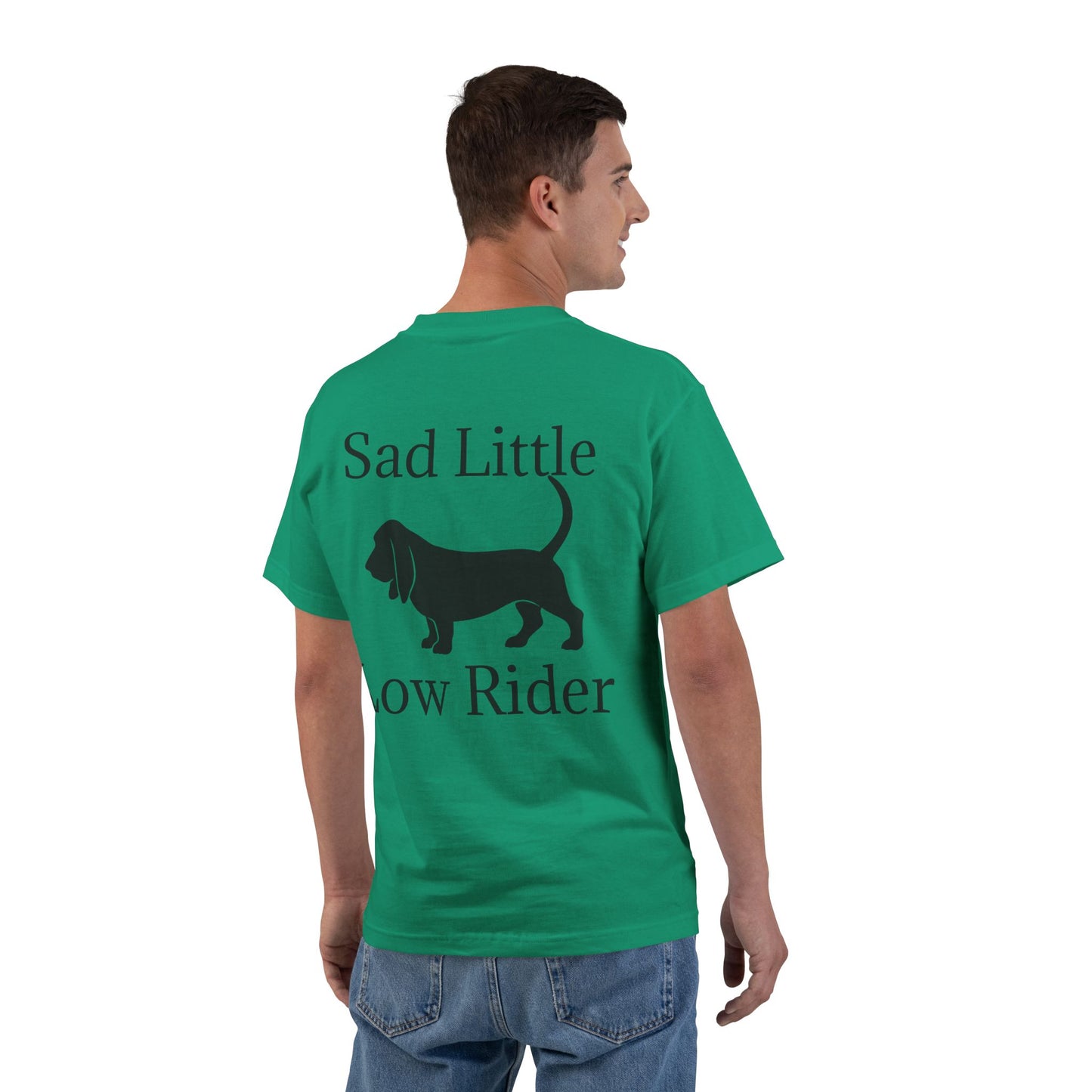 Sad Little Low Rider Men's Short-Sleeve Crewneck Tee