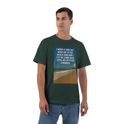 Time Out Men's Short-Sleeve Crewneck Tee