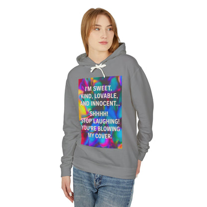 Blowing My Cover Unisex Lightweight Hoodie