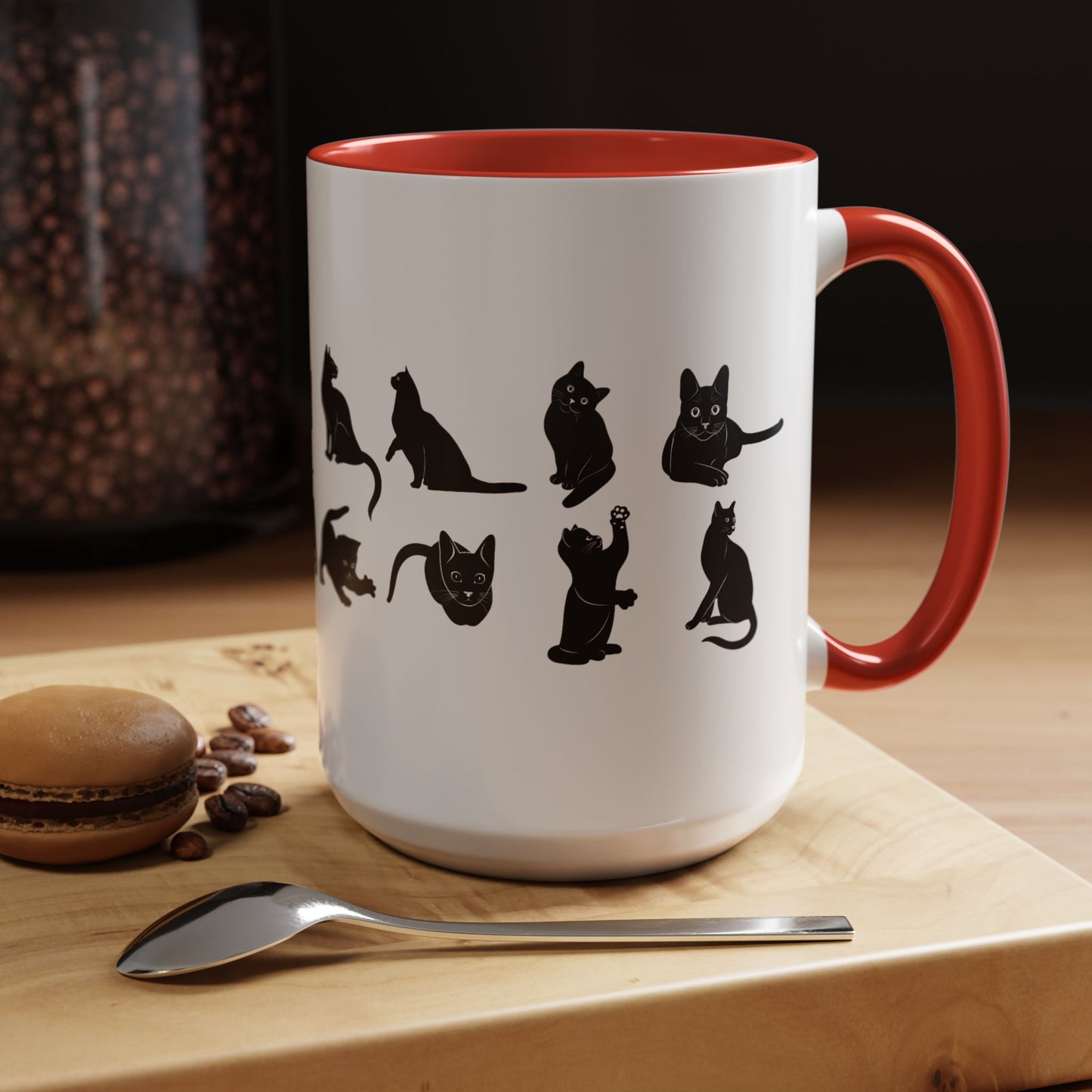 Cats 2-Tone Coffee Mug