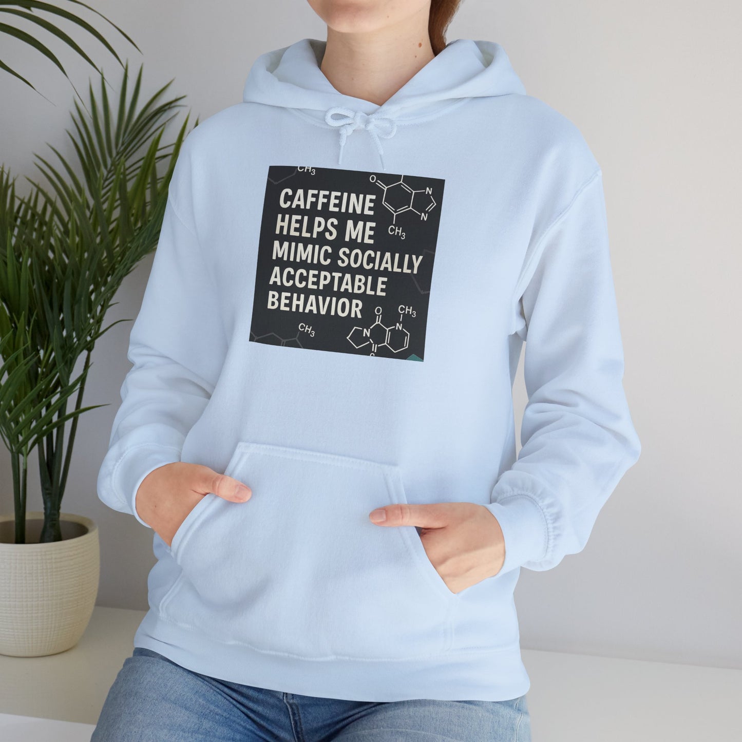Socially Acceptable Unisex Hoodie