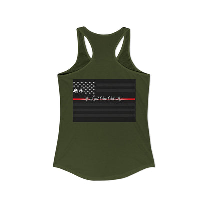 Thin Red Line Women's Racerback Tank