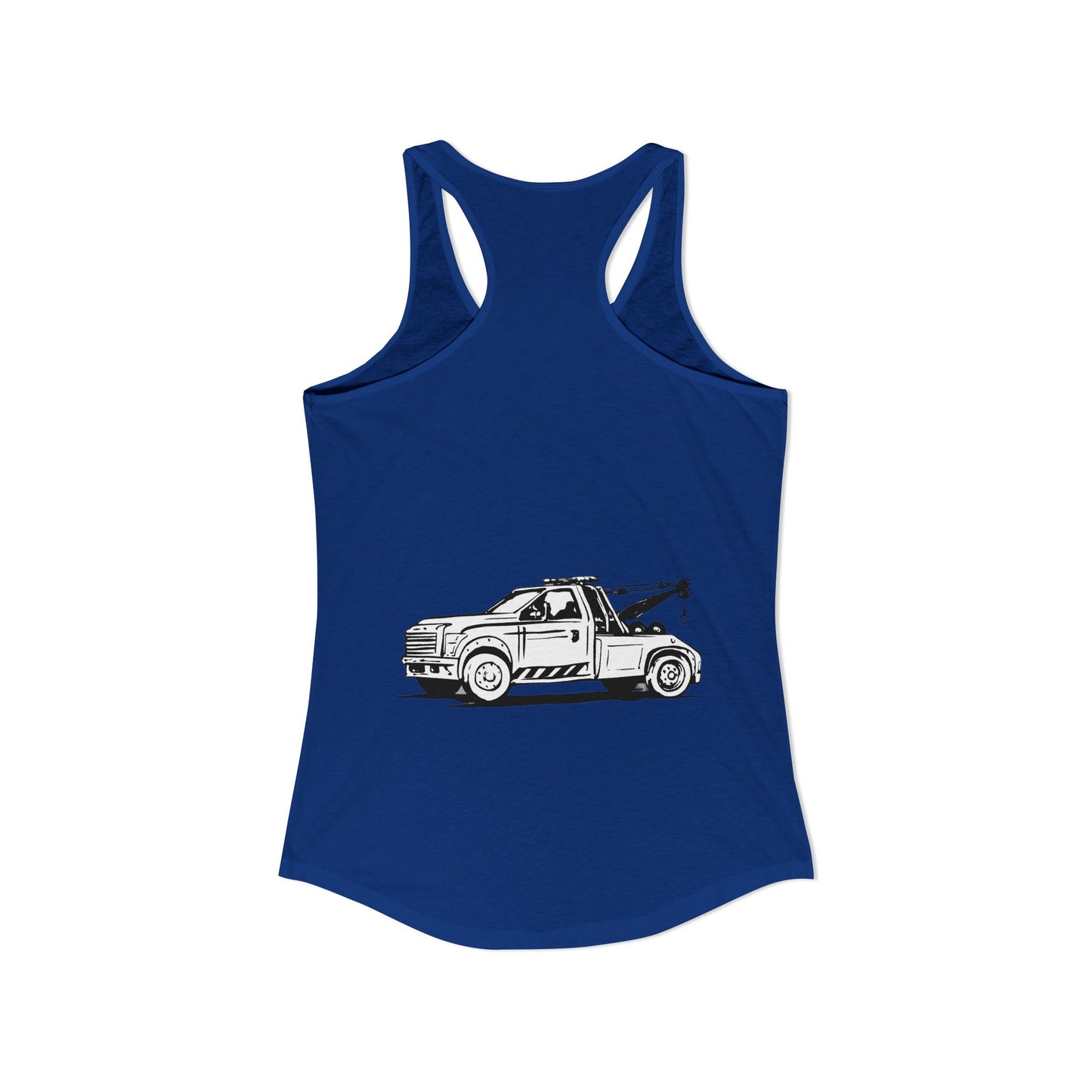Wheel Lift Tow Truck Women's Racerback Tank
