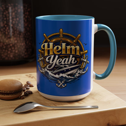 Helm Yeah 2-Tone Coffee Mug