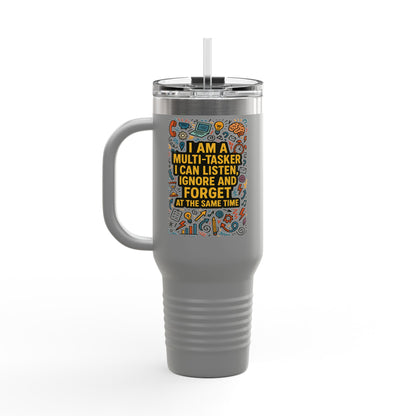 Multi-Tasker Insulated Travel Mug