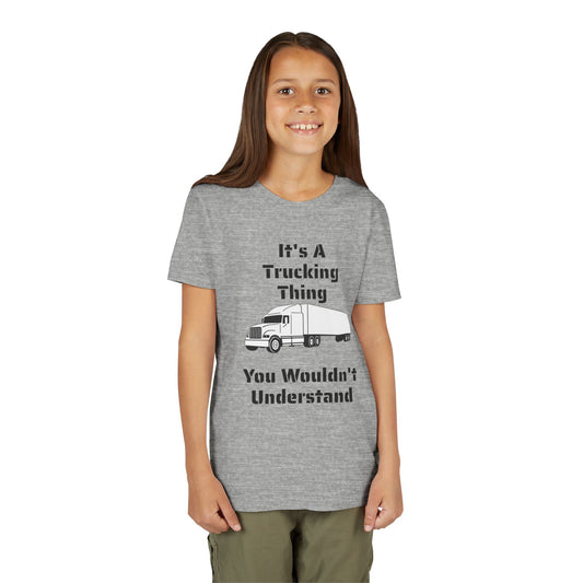 Trucking Thing Youth Unisex Short Sleeve Crewneck Tee