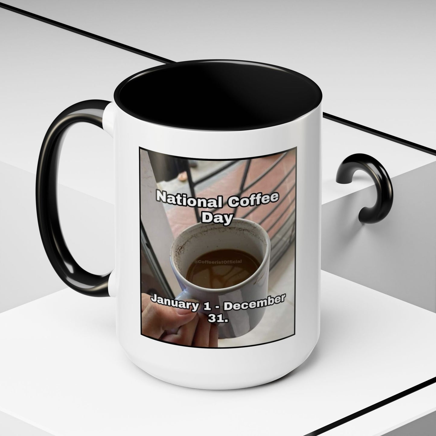 National Coffee Day 2-Tone Coffee Mug