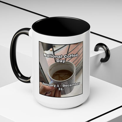 National Coffee Day 2-Tone Coffee Mug