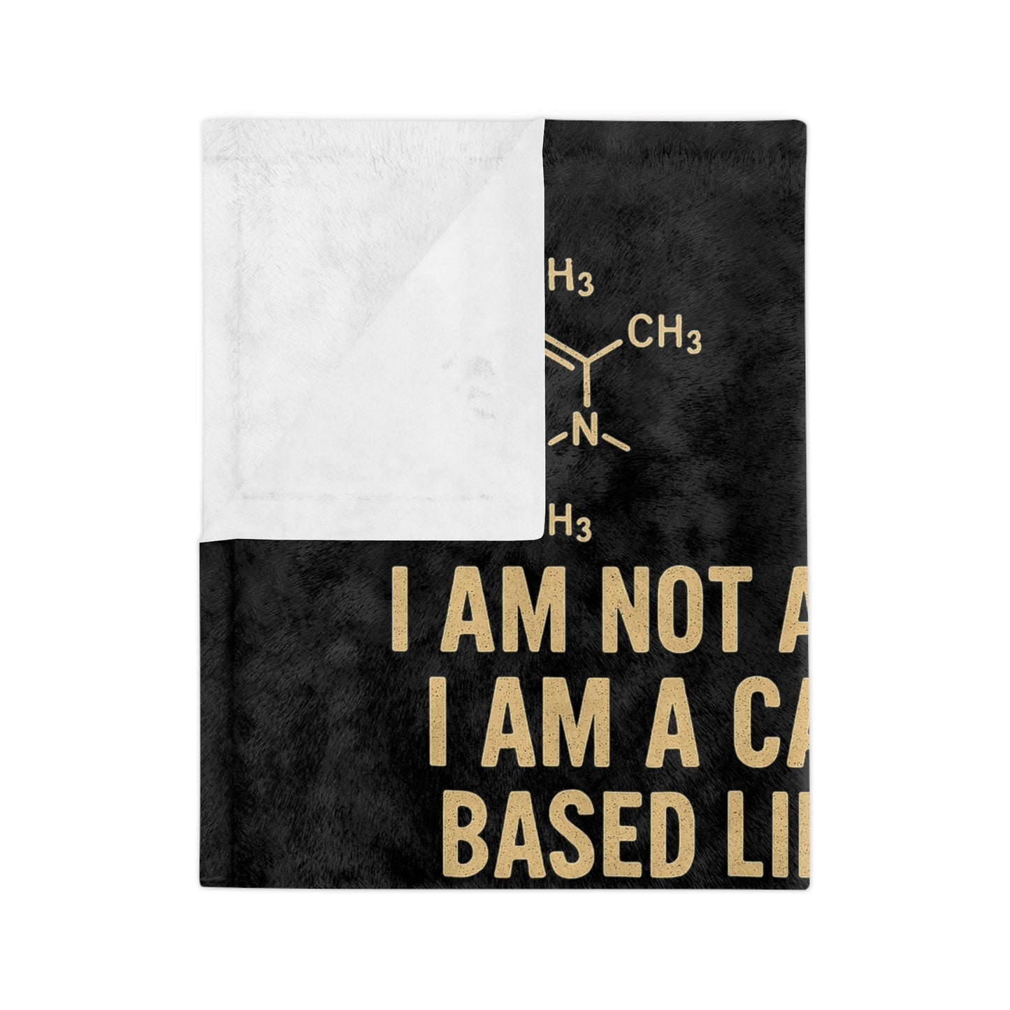 Not An Addict Velveteen Microfiber Blanket