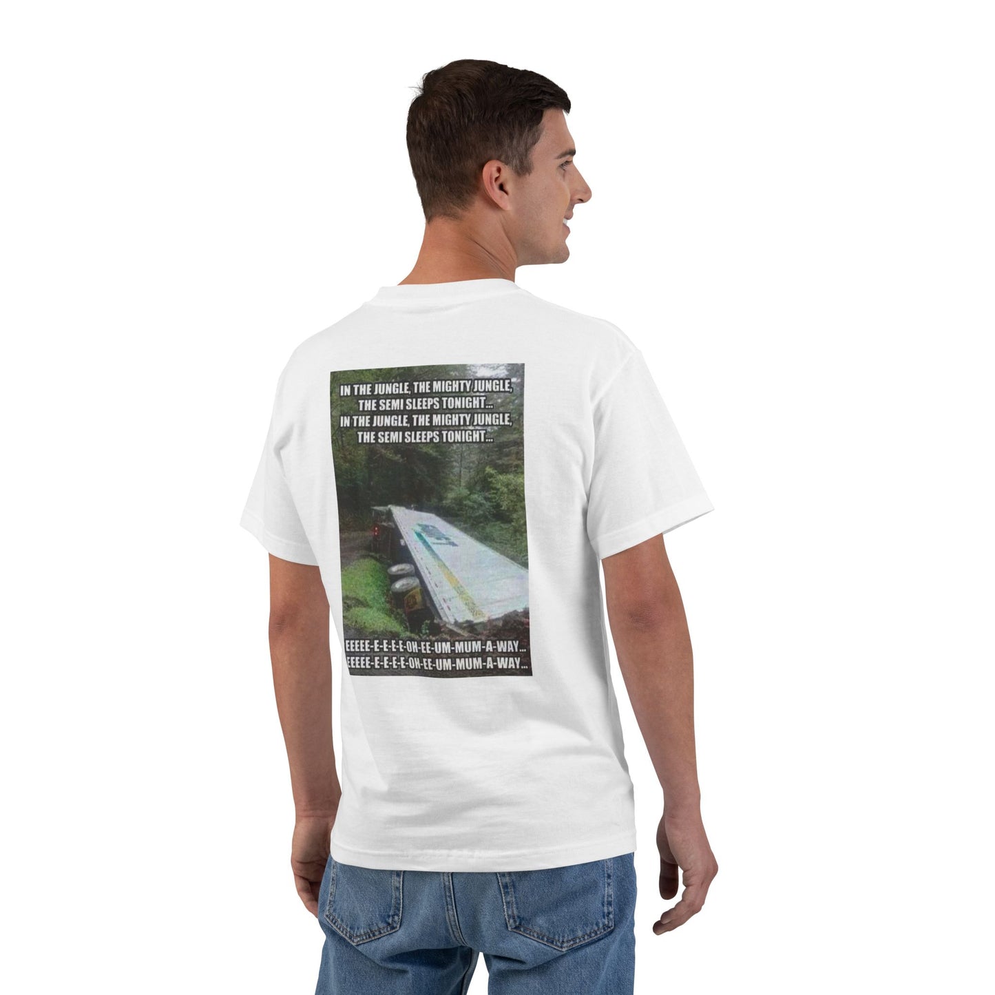 Semi Sleeps Men's Short-Sleeve Crewneck Tee
